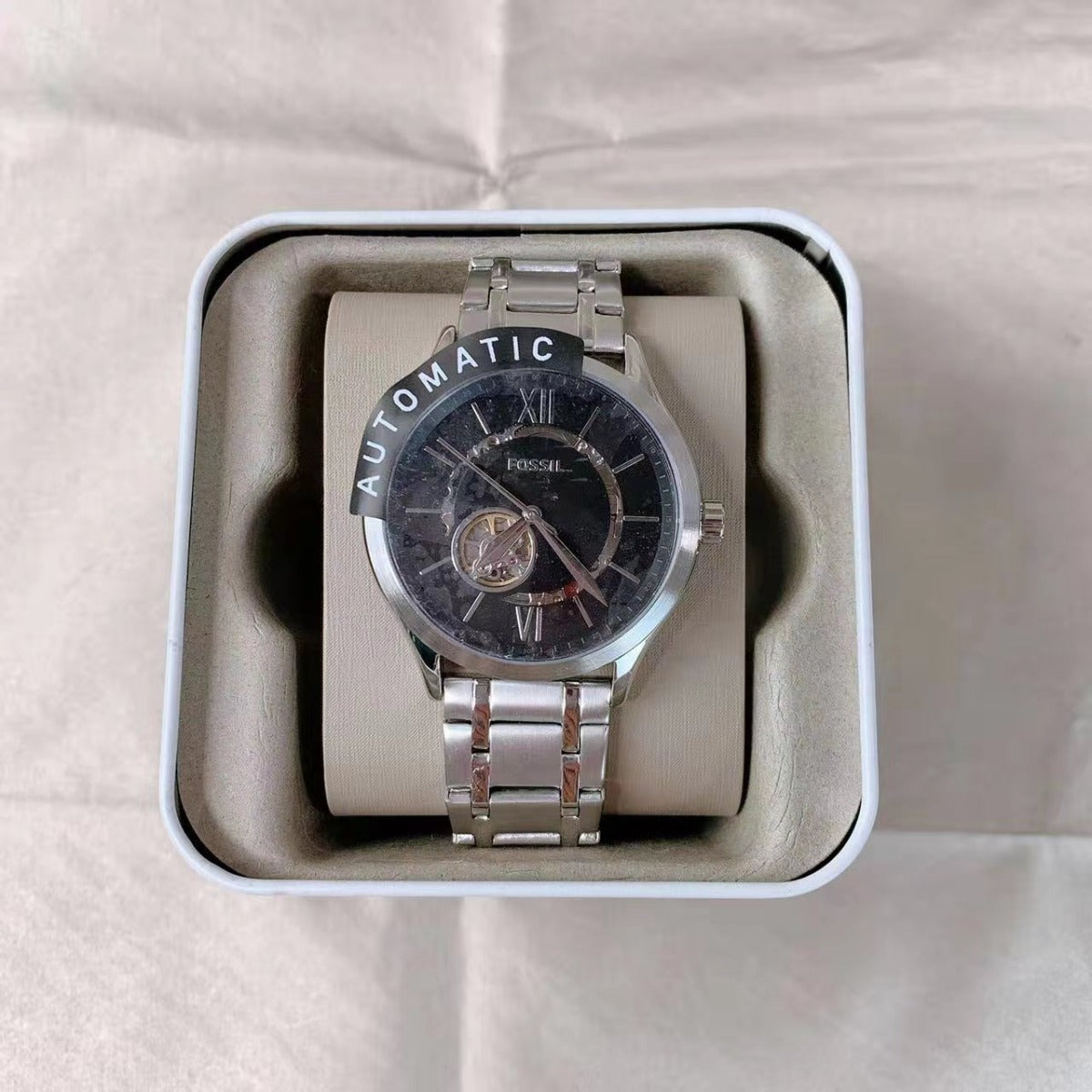 Fossil BQ2648 Fenmore Automatic Stainless Steel Watch Fossil BQ2648 Fenmore Automatic Stainless Steel Watch